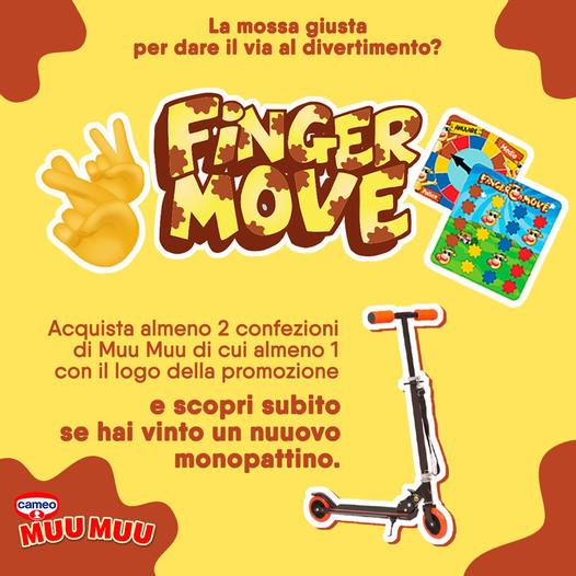 Concorso Muu Muu finger move Cameo