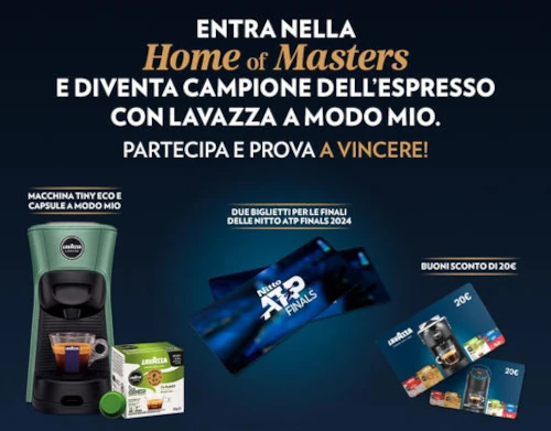 Concorso Lavazza l’espresso italiano gioca in casa