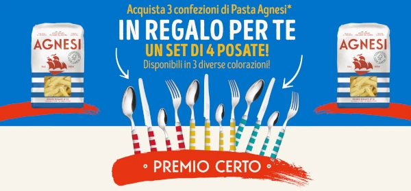 Premio certo Agnesi NUOVA MISSIONE BUONGUSTO