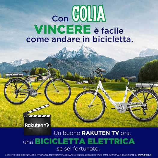 Concorso SOCIAL CONTEST GOLIA #VinciConGolia