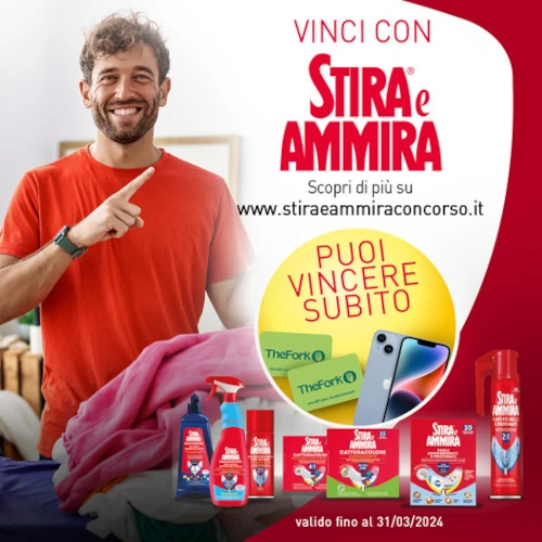 CONCORSO VINCI CON STIRA & AMMIRA