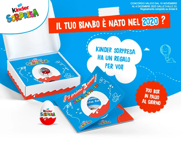 Concorso KINDER SORPRESA 3° anno