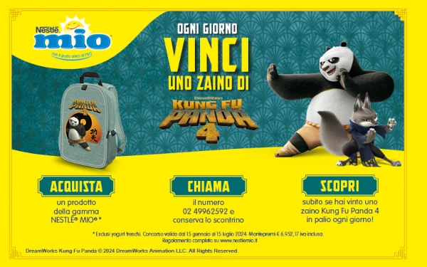 Concorso MIO e Kung Fu Panda