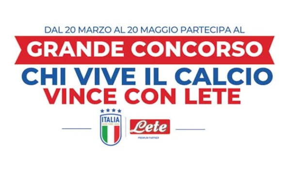 Concorso Chi vive il calcio vince con Lete 2024