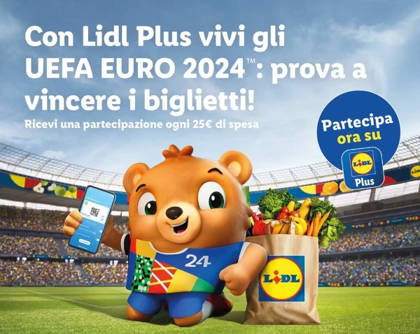 Concorso LIDL biglietti per UEFA EURO 2024