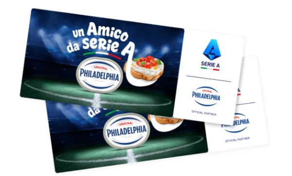 Concorso Philadelphia Vinci la Serie A